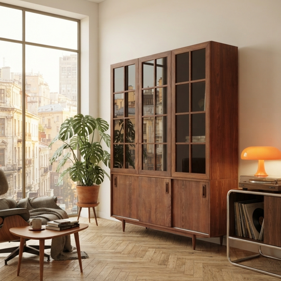 Muaşaka Solid Wood Arabica 3-Piece Buffet