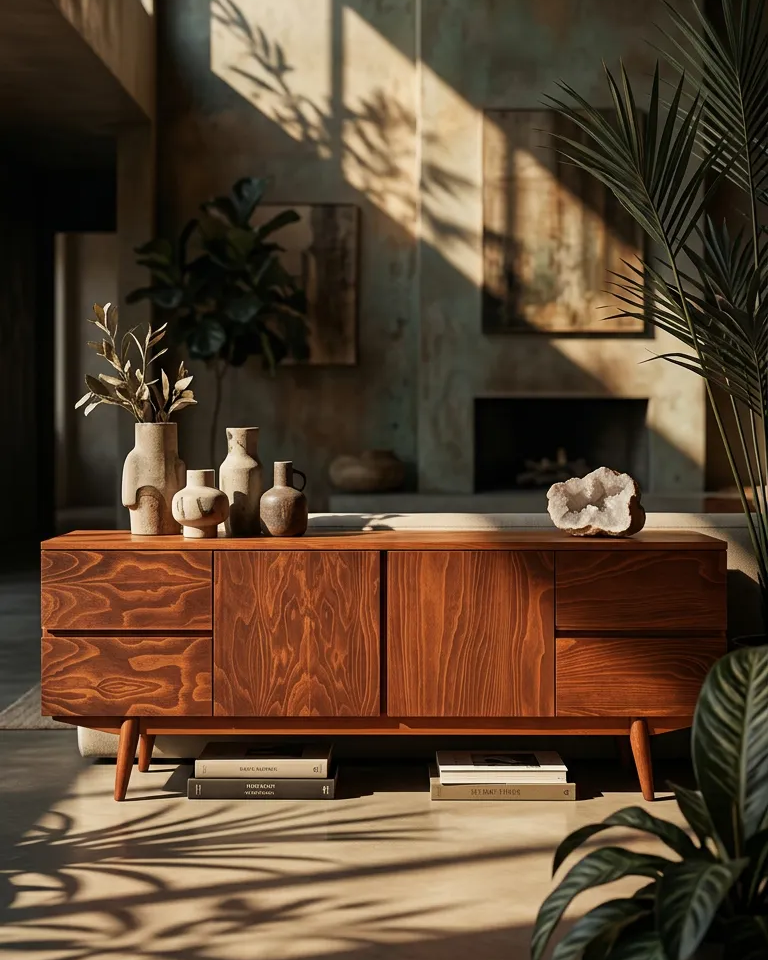 Sükun Solid Wood Bourbon TV Unit