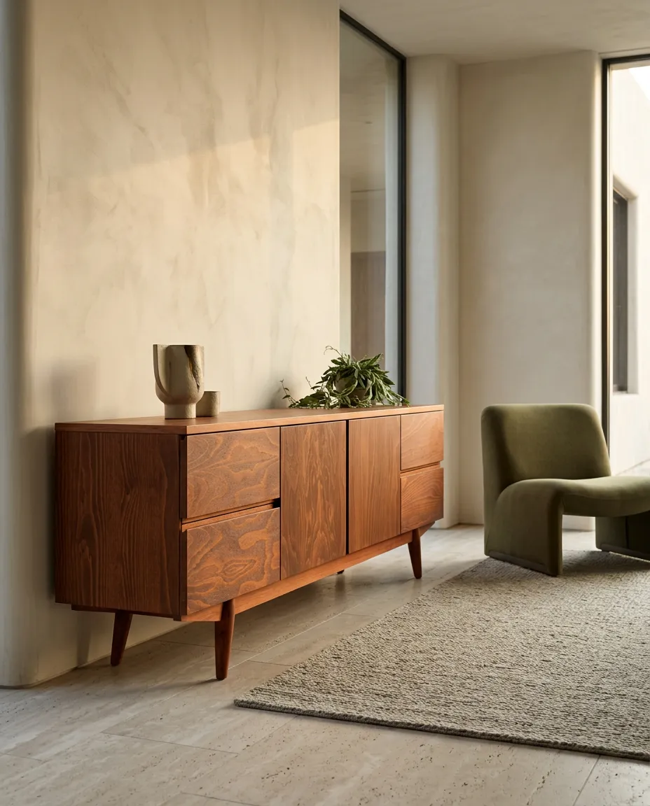 Sükun Solid Wood Bourbon TV Unit