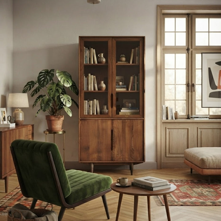 Mualla Solid Wood Cocoa Buffet