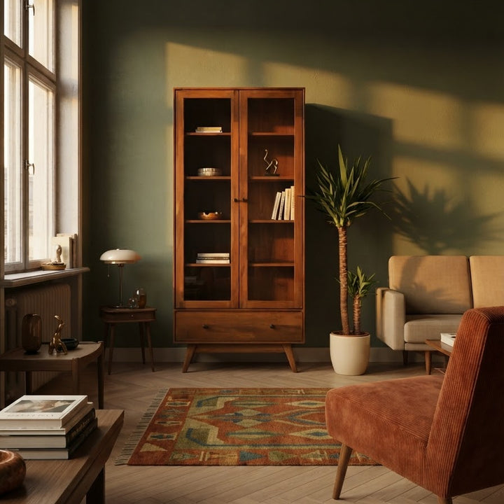 Purnaz Solid Wood K. Walnut Buffet