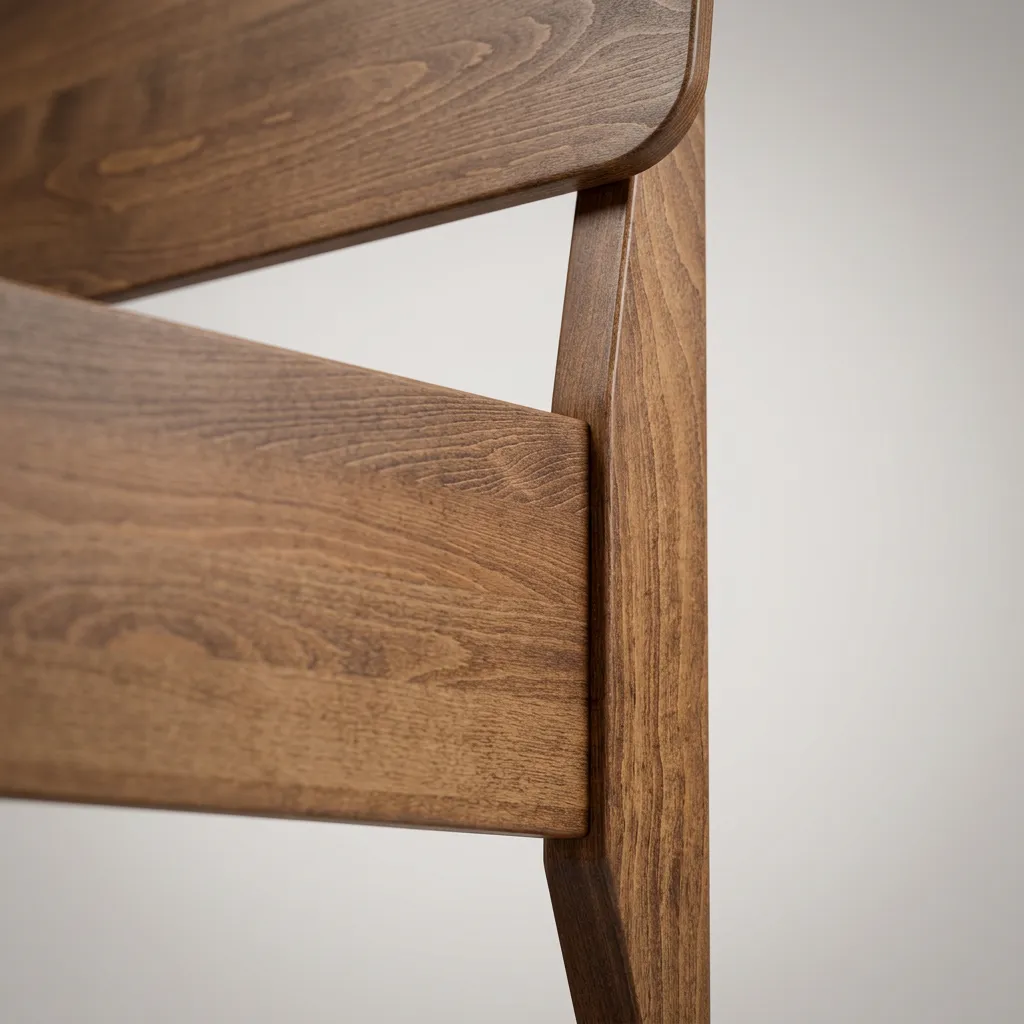 Yekum Solid Wood Bourbon Bed
