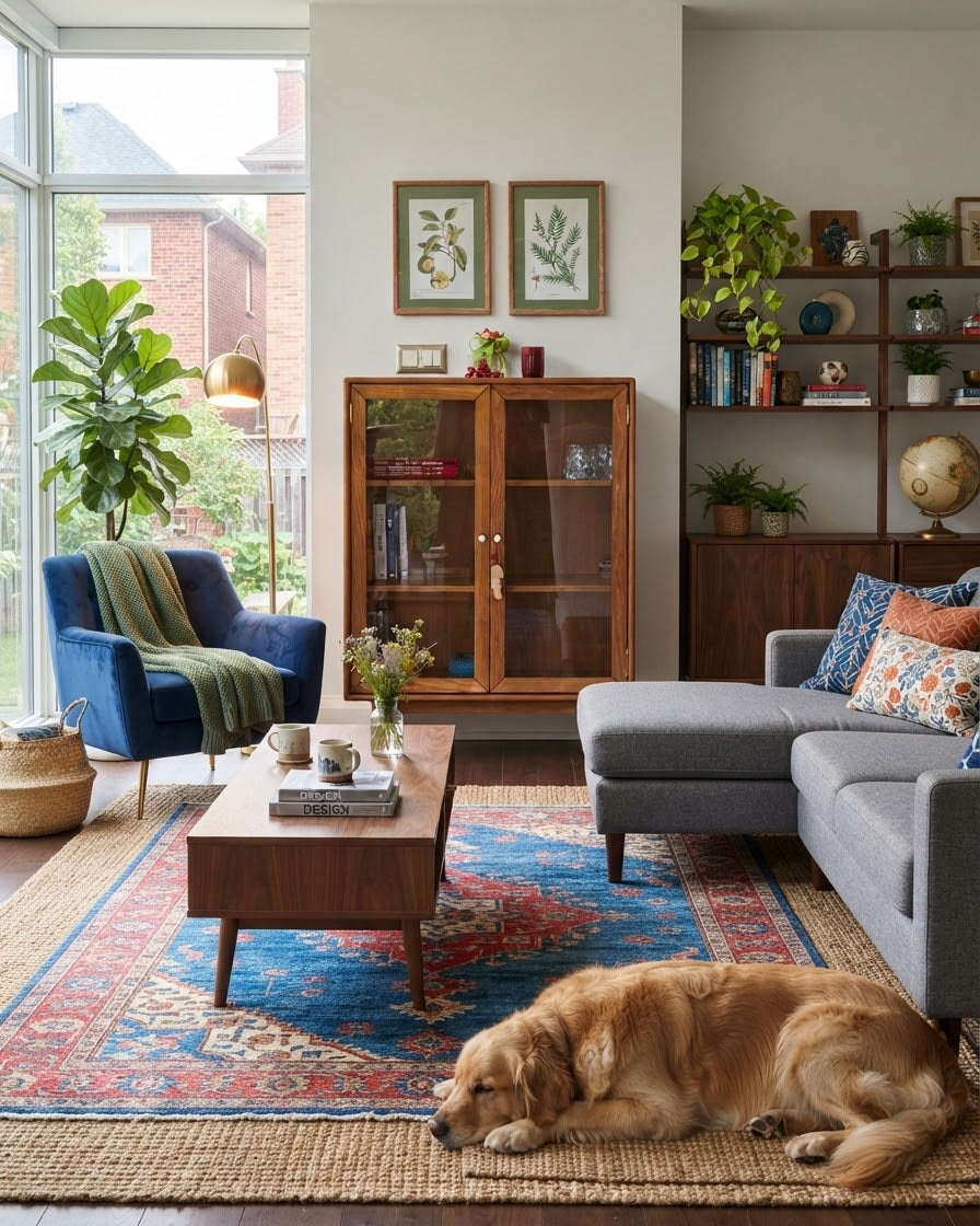 Sade Masif Ahşap Cinnamon Brown Dolap