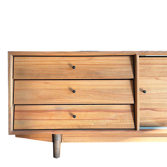 Mahir Masif Ahşap Castle Brown TV Ünitesi