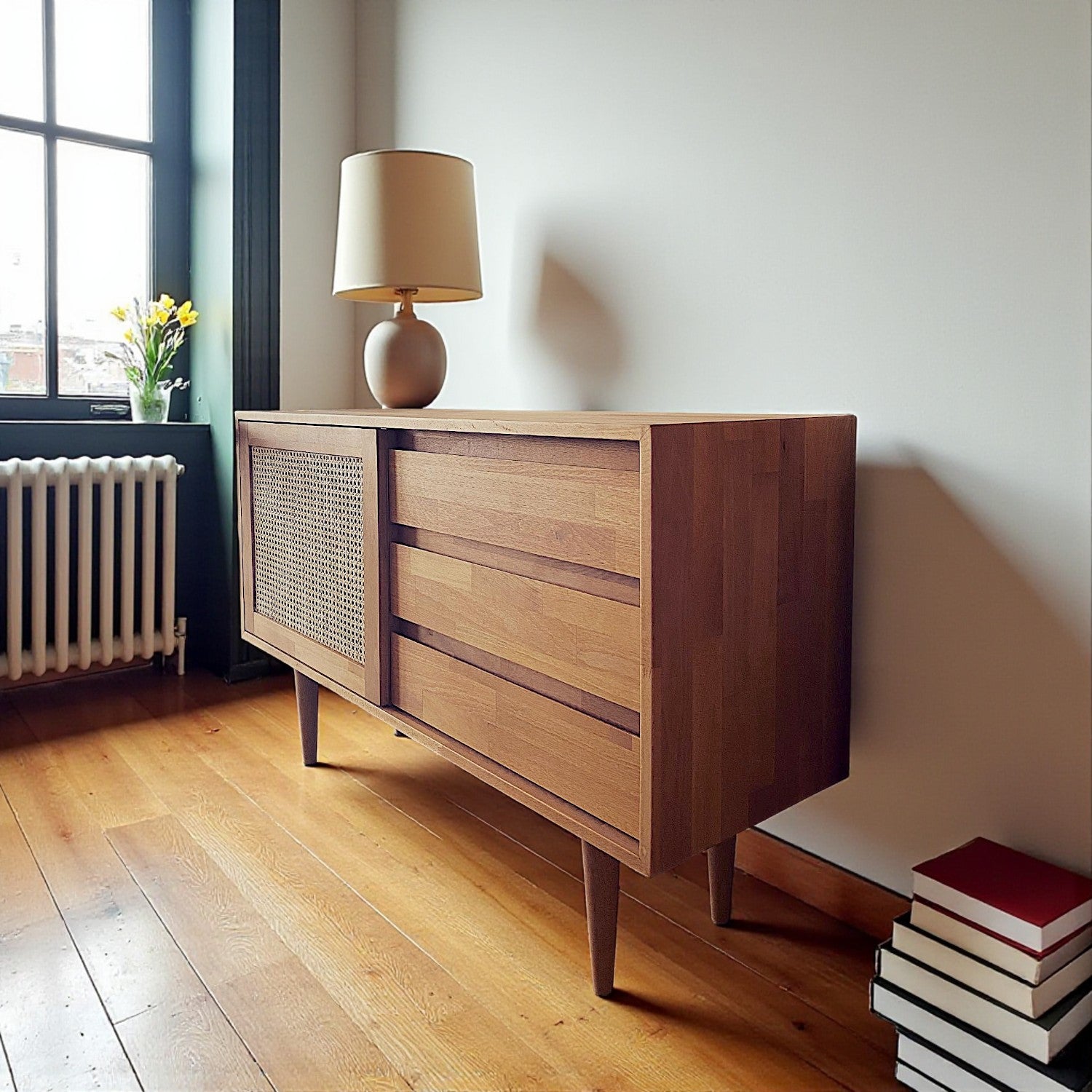 Luna Masif Ahşap Pure Konsol