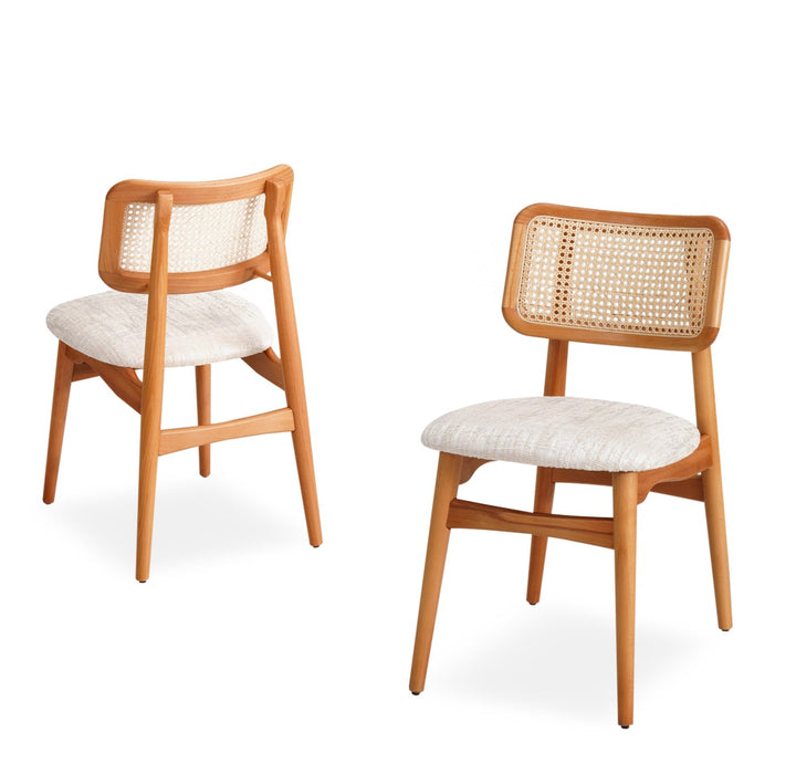 Mabel 2 Ahşap Yemek Masası Sandalyesi
