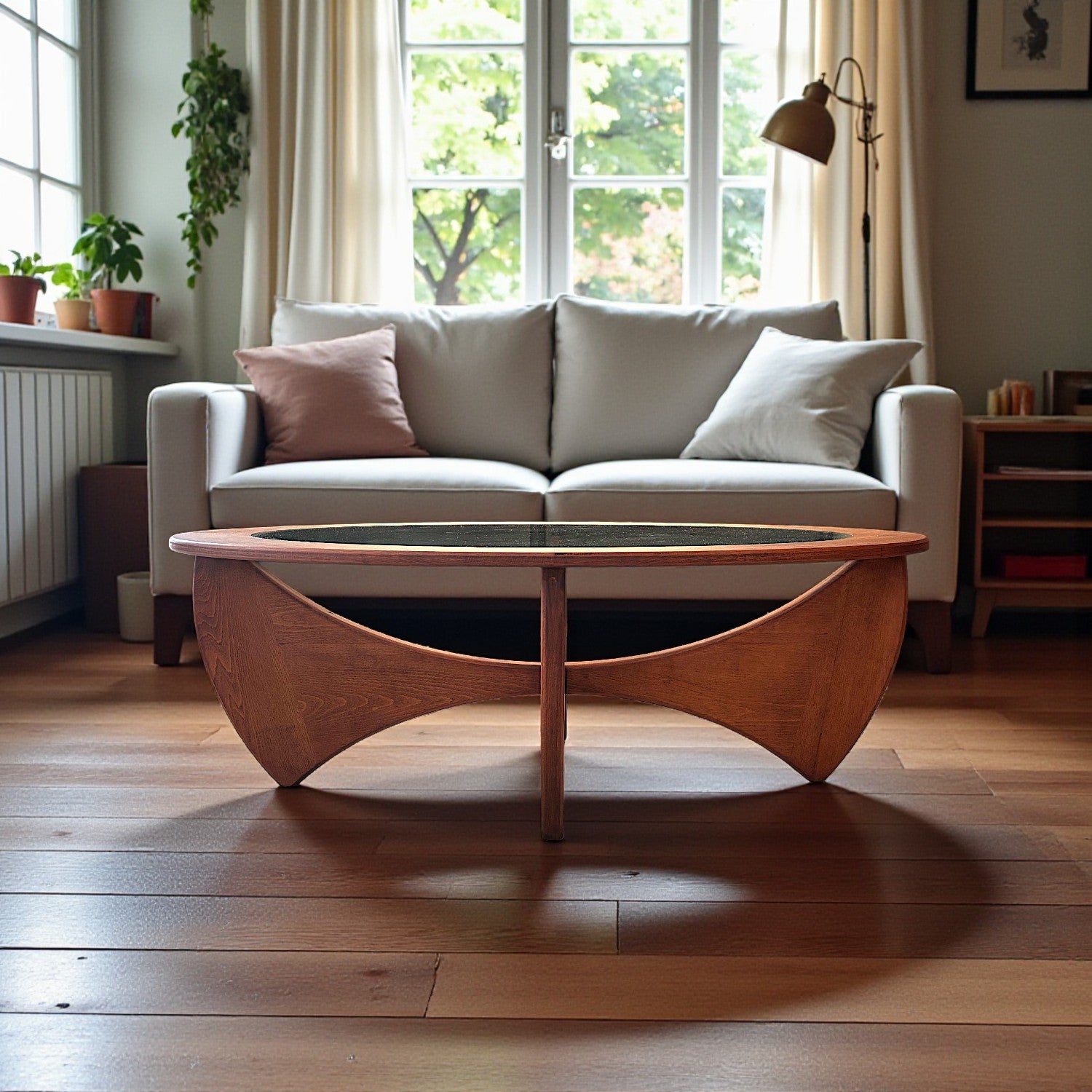 Mahrut Masif Ahşap Arabica Orta Sehpa