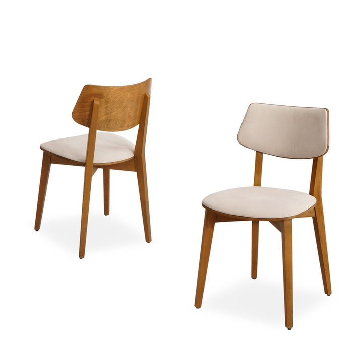 Maya Ahşap Yemek Masası Sandalyesi