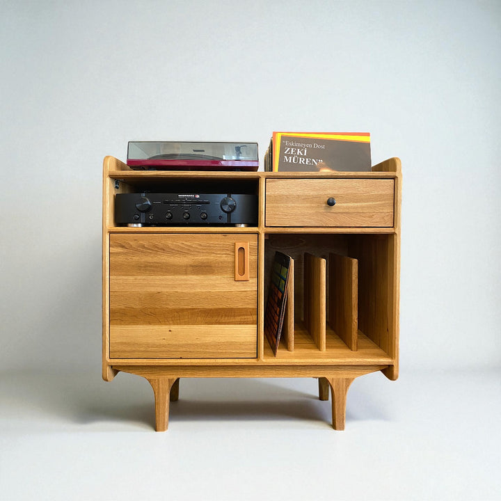 Mazi Masif Ahşap Pure Plak Dolabı