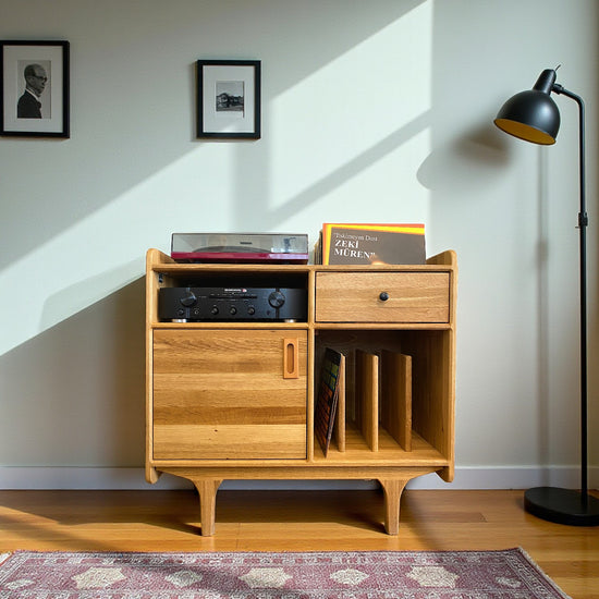 Mazi Masif Ahşap Pure Plak Dolabı