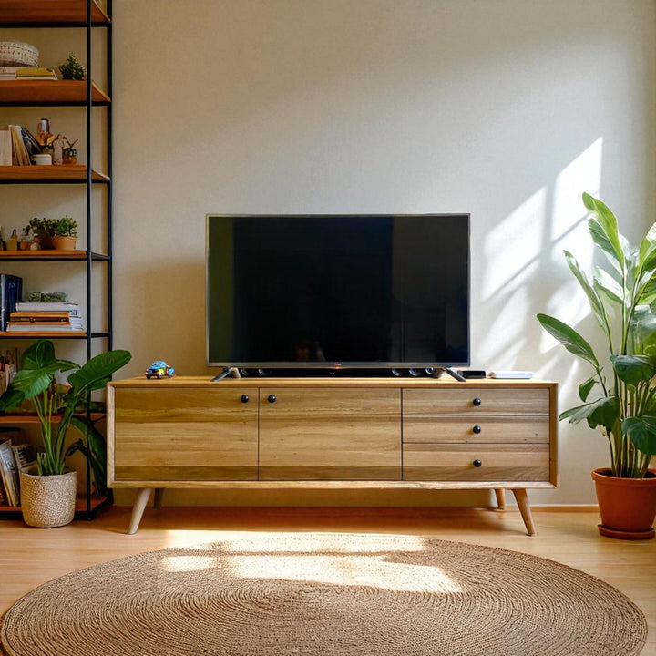 Müjgan Masif Ahşap Pure Tv Ünitesi