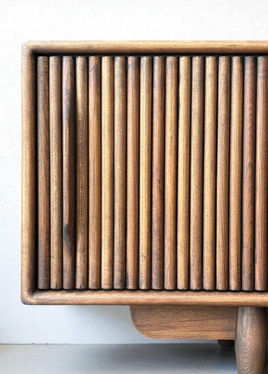 Mazhar V2 Masif Ahşap Cocoa TV Ünitesi