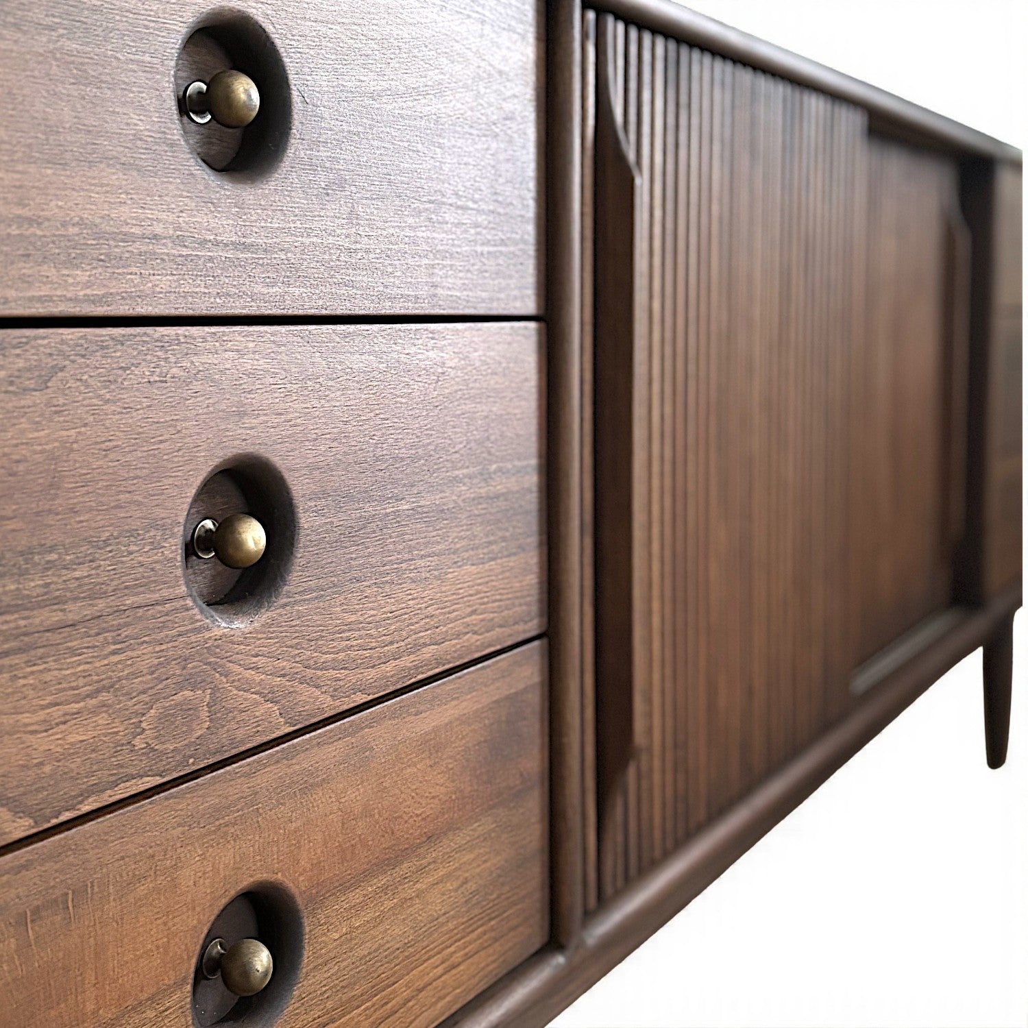 Mazhar V2 Masif Ahşap Cocoa Konsol