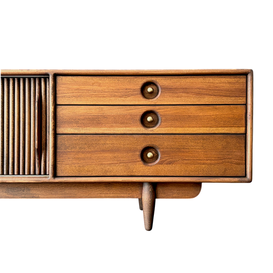 Mazhar V2 Masif Ahşap Cocoa TV Ünitesi