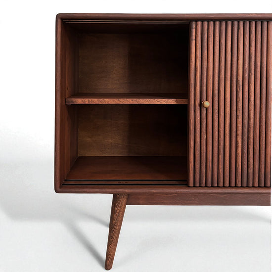 Mazhar V1 Masif Ahşap Cocoa Konsol