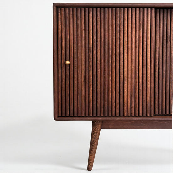 Mazhar V1 Masif Ahşap Cocoa Konsol