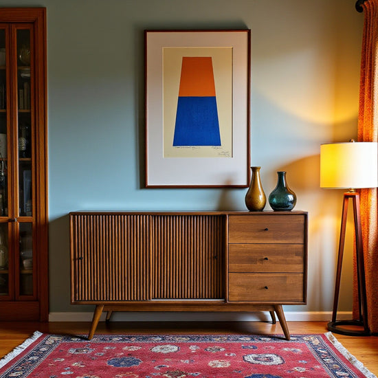 Mazhar V1 Masif Ahşap Ceviz Konsol