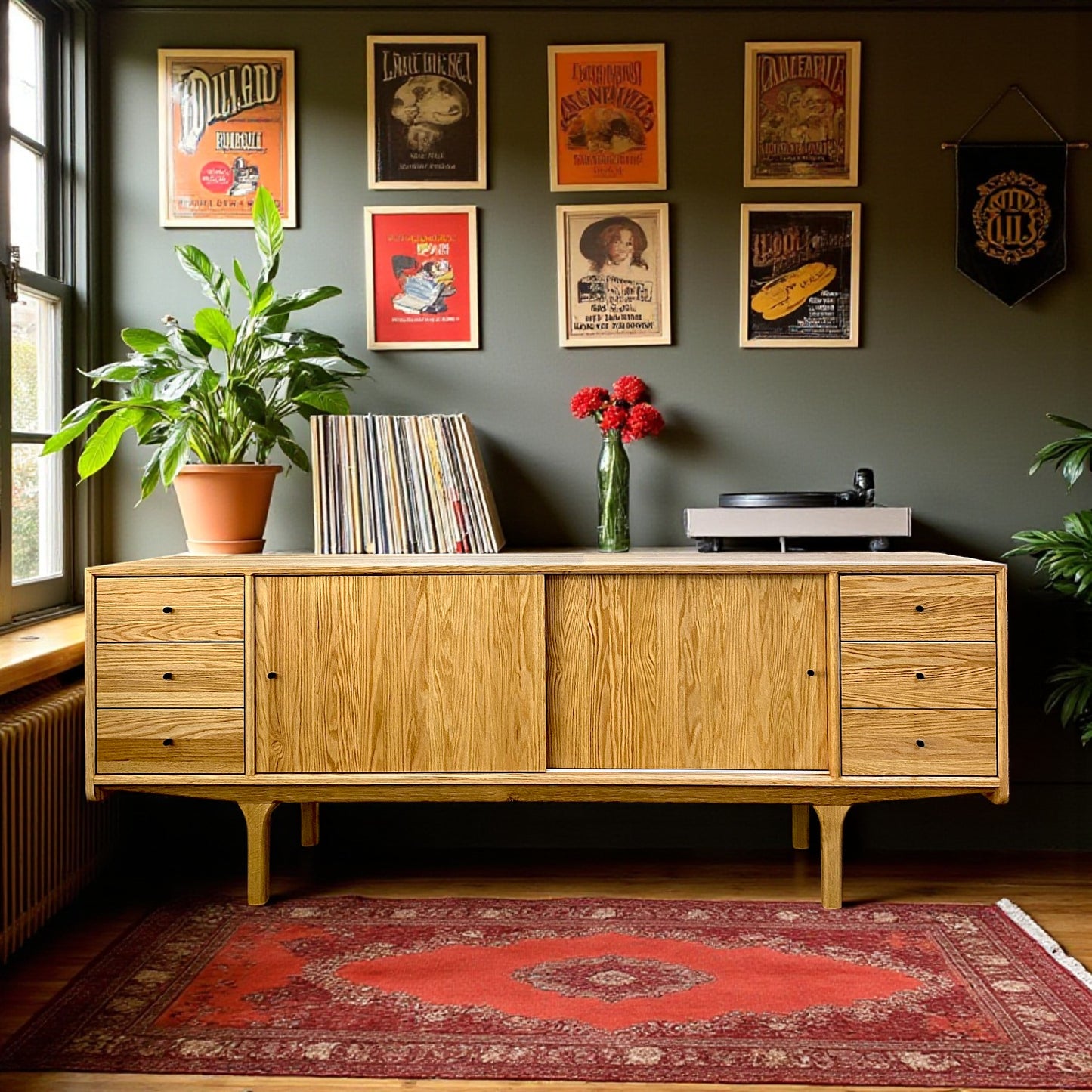 Mazi V1 Masif Ahşap Pure Konsol