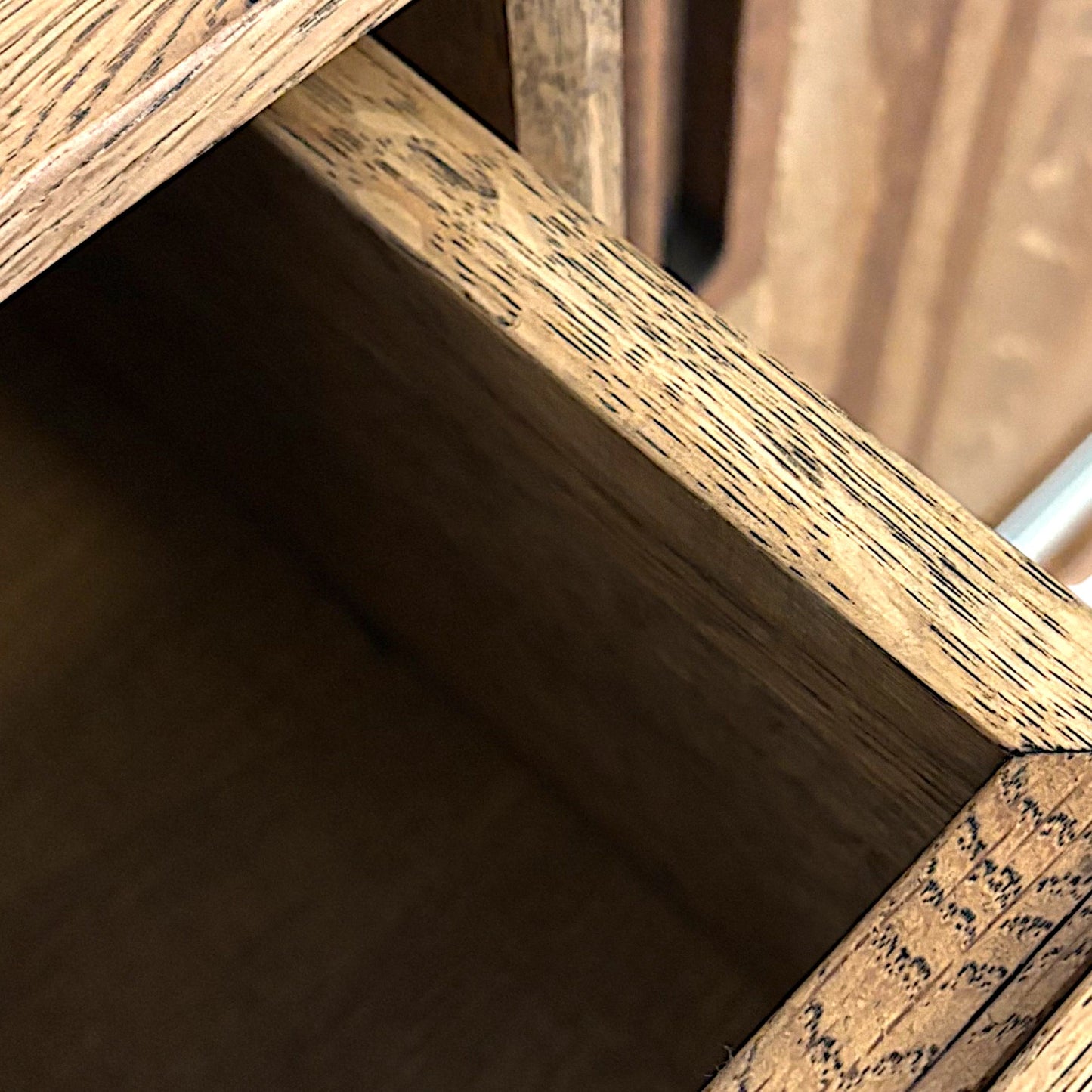 Mazi V1 Masif Ahşap Castle Brown Konsol