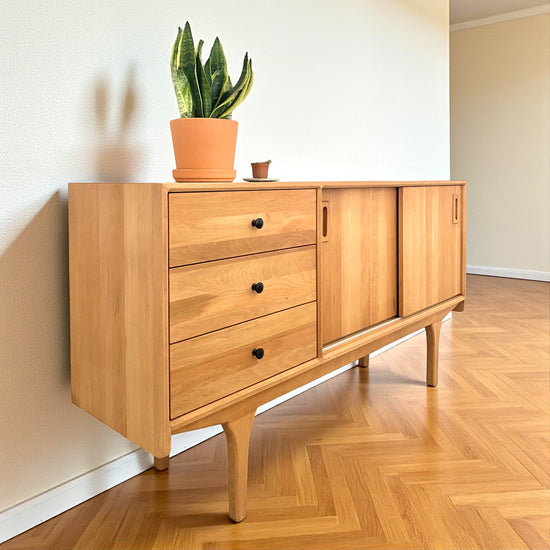 Mazi V1 Masif Ahşap Bourbon Konsol