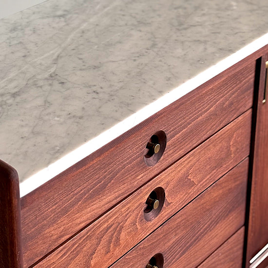 Mazi V2 Masif Ahşap Arabica Konsol