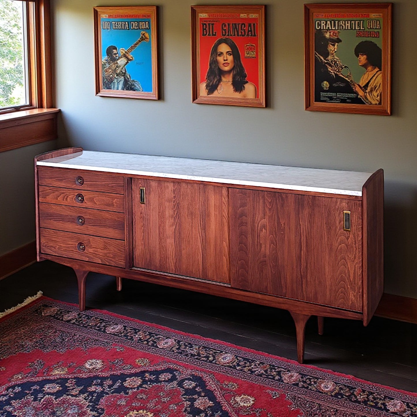 Mazi V2 Masif Ahşap Arabica Konsol