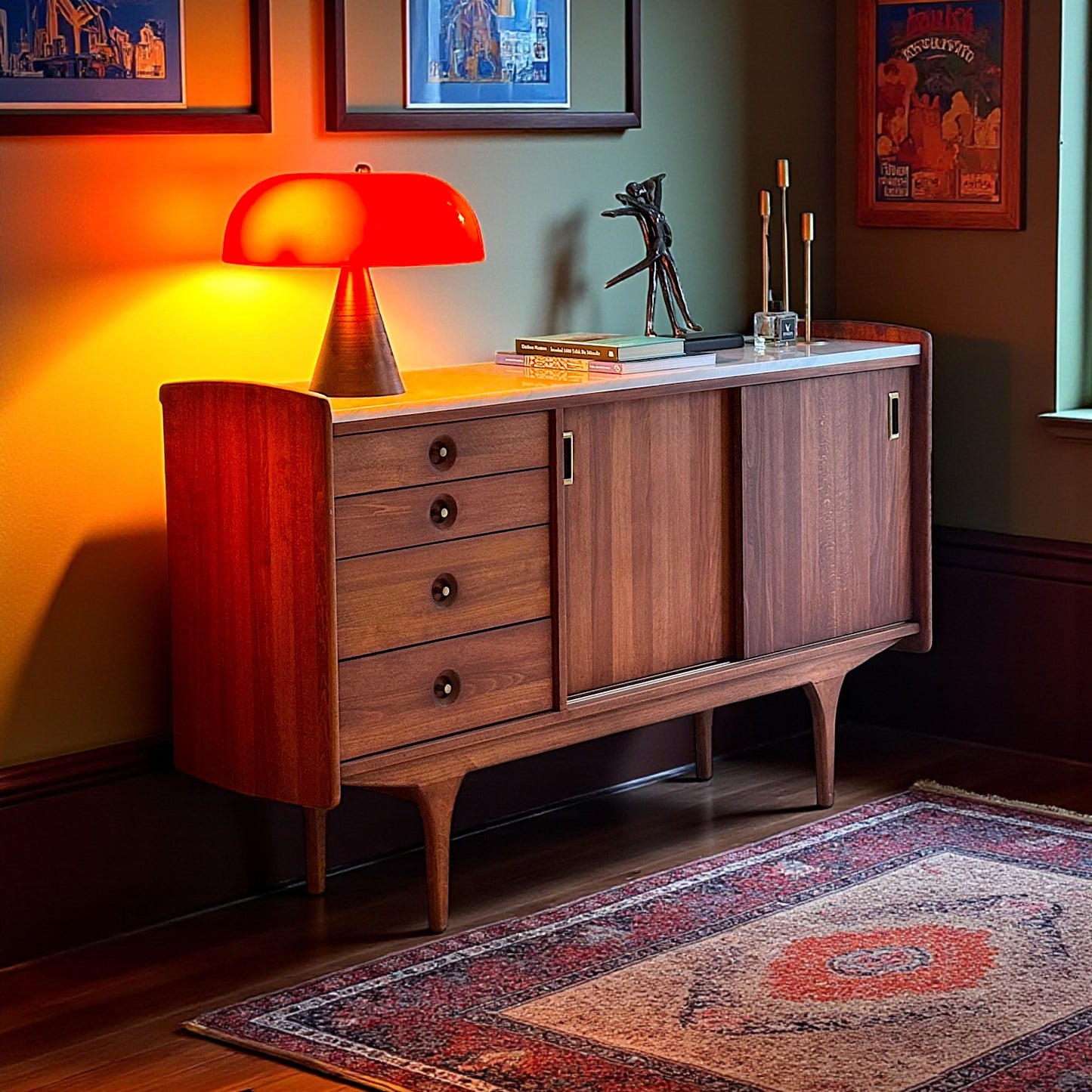 Mazi V2 Masif Ahşap Arabica Konsol