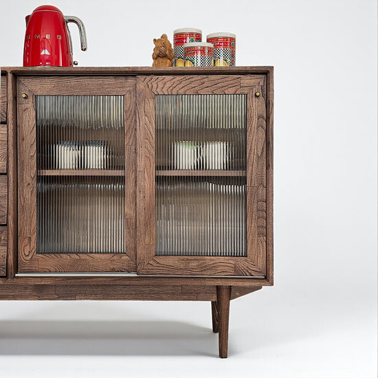 Muaşaka Masif Ahşap Chocolate Konsol