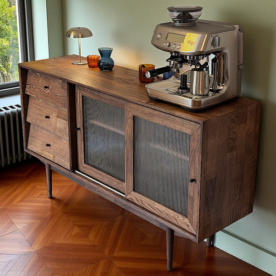 Muaşaka Masif Ahşap Chocolate Konsol