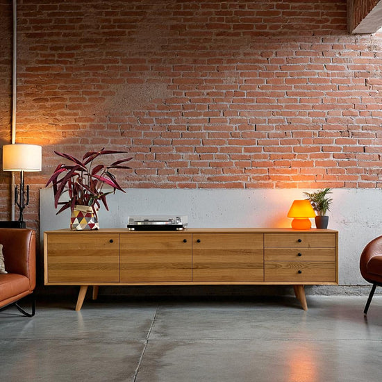 Müjgan Masif Ahşap Pure Tv Ünitesi