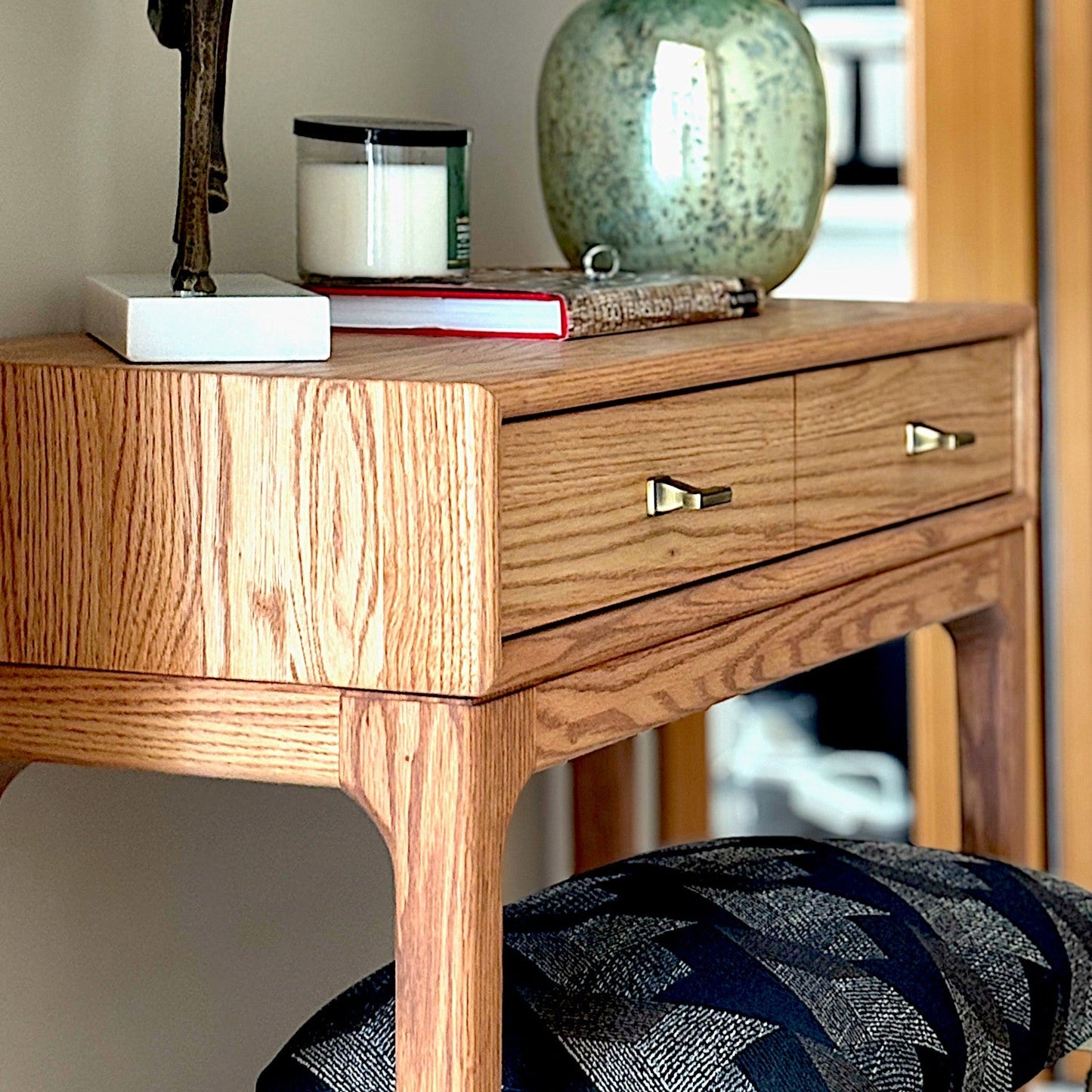 Mülhem Masif Ahşap Bourbon Dresuar