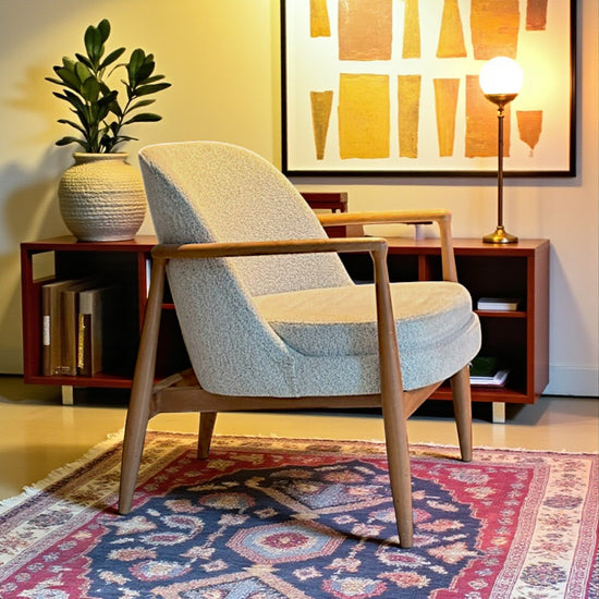 Palas Masif Ahşap Berjer