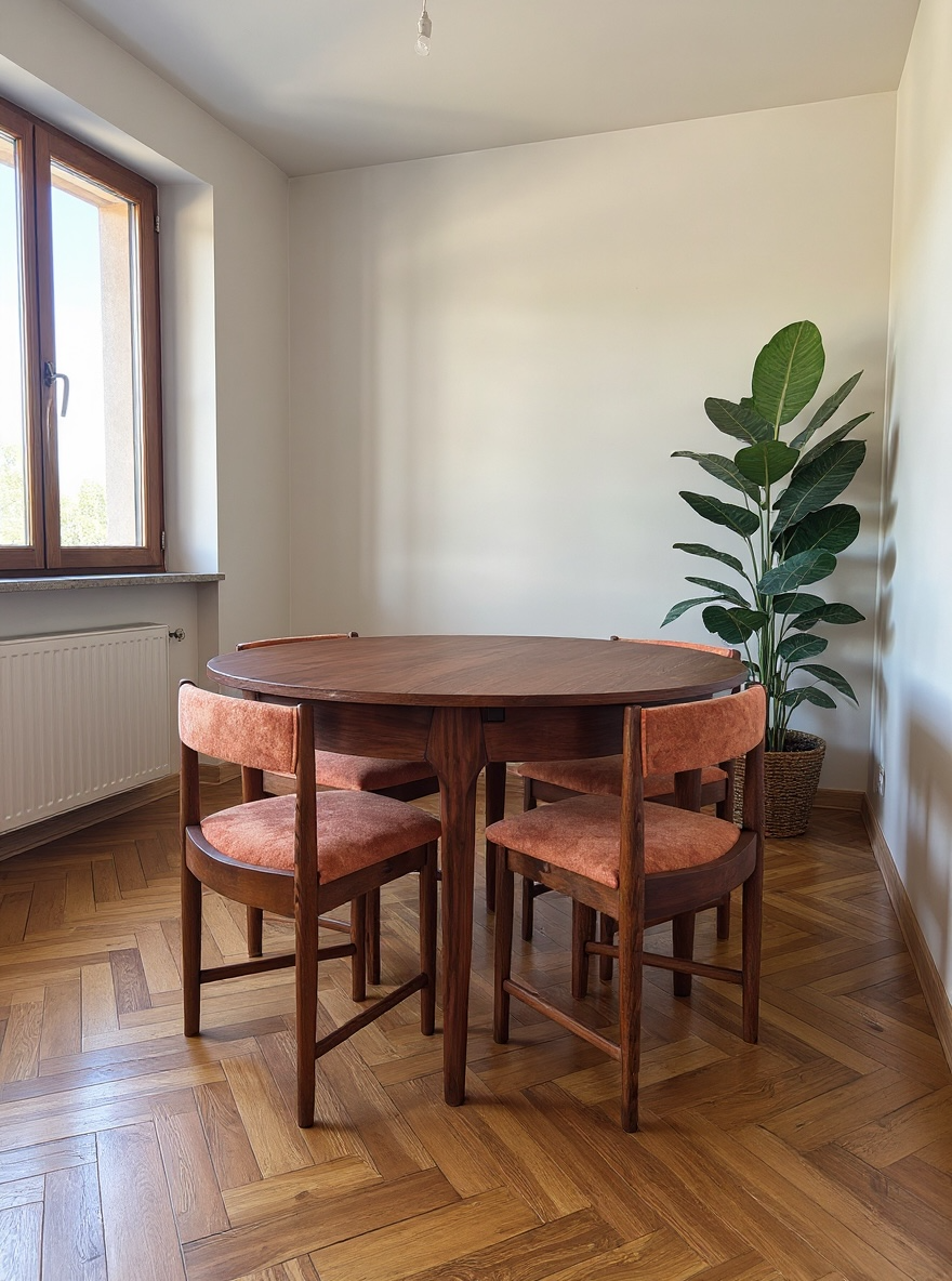 Midra Solid Wood Arabica Dining Table