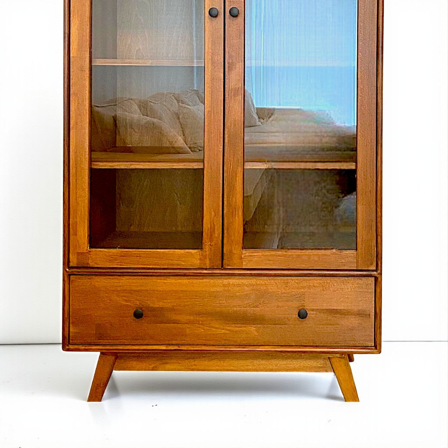 Pürnaz Masif Ahşap K. Ceviz Büfe