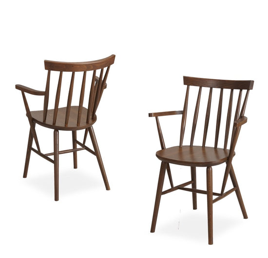 Spark Ahşap Kollu Yemek Masası Sandalyesi