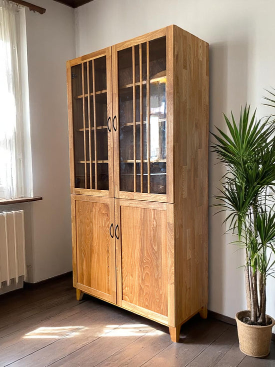 Pole-Style Solid Wood Pure Buffet