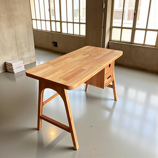 Sur Masif Ahşap Pure Çalışma Masası