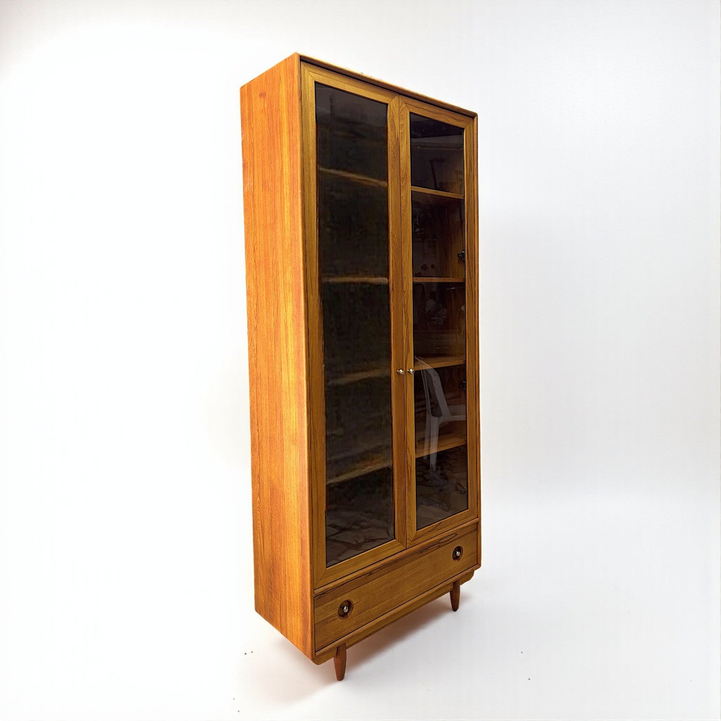 Tezahür Masif Ahşap Cinnamon Brown Çekmeceli Büfe