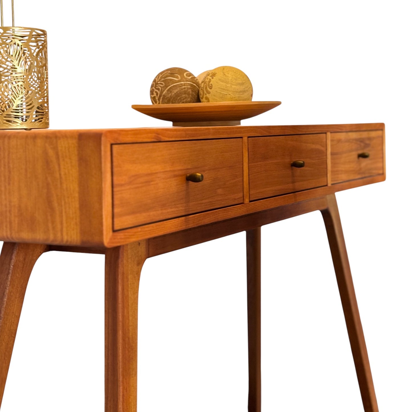 Yekpare Masif Ahşap Cinnamon Brown Dresuar