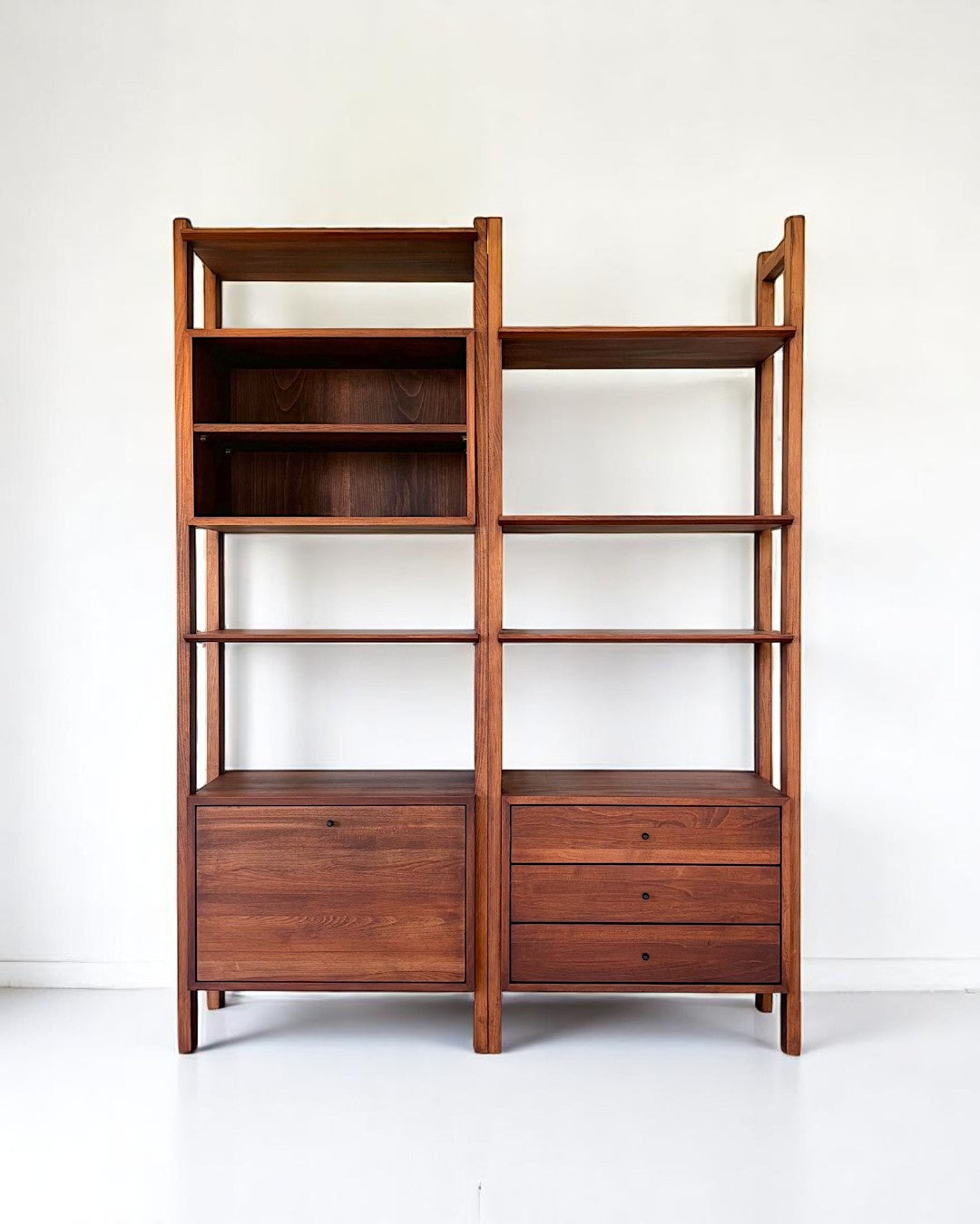 Zarife Solid Wood Arabica Bookcase
