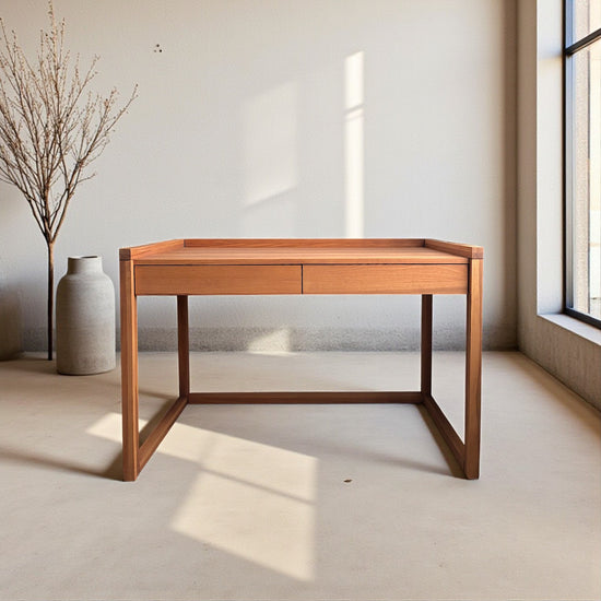 Ziya Masif Ahşap Bourbon Çalışma Masası