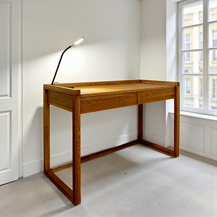 Ziya Masif Ahşap Chocolate Çalışma Masası