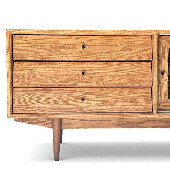 Muaşaka Masif Ahşap Bourbon TV Ünitesi