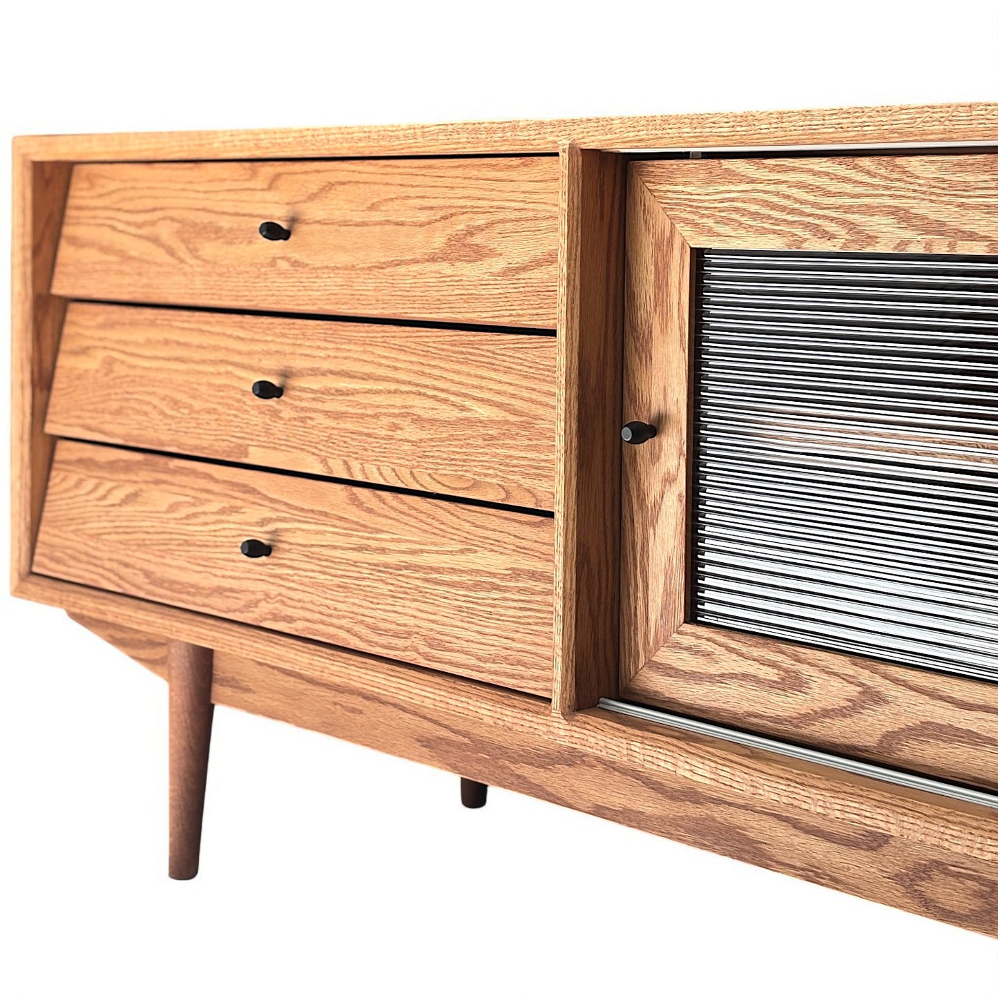 Muaşaka Masif Ahşap Bourbon TV Ünitesi