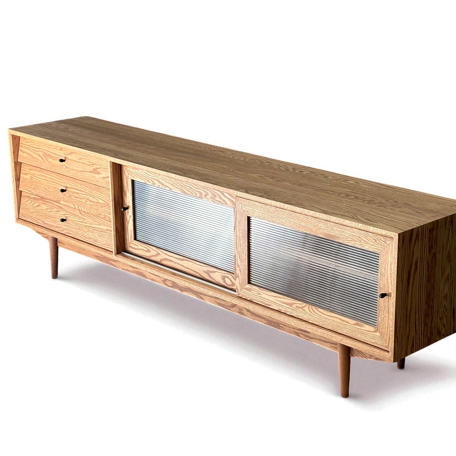 Muaşaka Masif Ahşap Bourbon TV Ünitesi