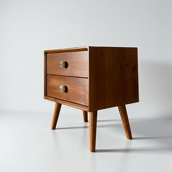 Minnak Masif Ahşap K. Ceviz Komodin